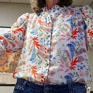 Boden Anastasia Smocked Top W0759-IVO